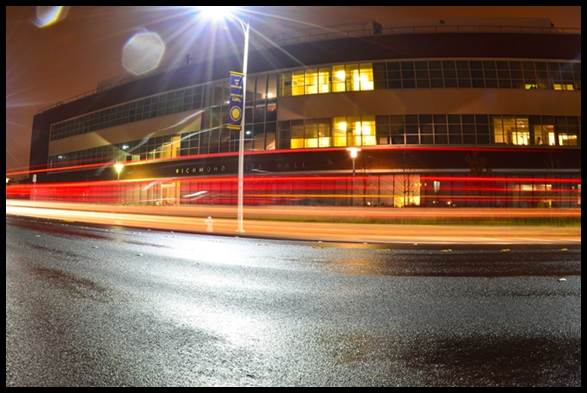 Description: Description: City Hall Night long exposure